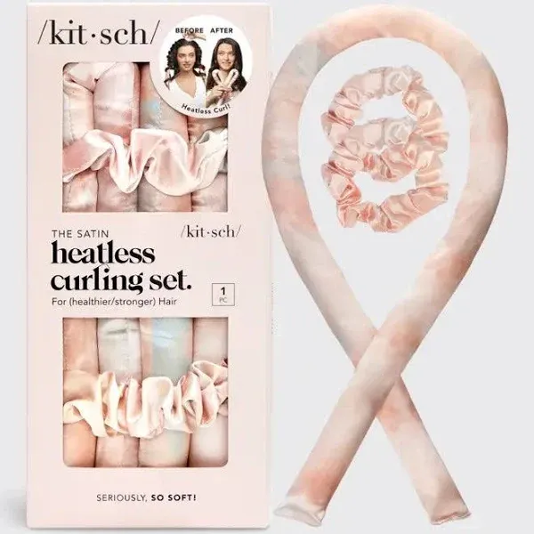 Kitsch Satin Heatless Curling Set