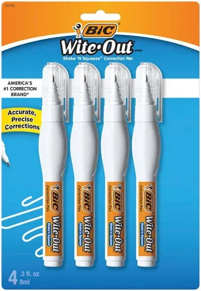 BIC Wite-Out Shake 'N Squeeze Correction Pen
