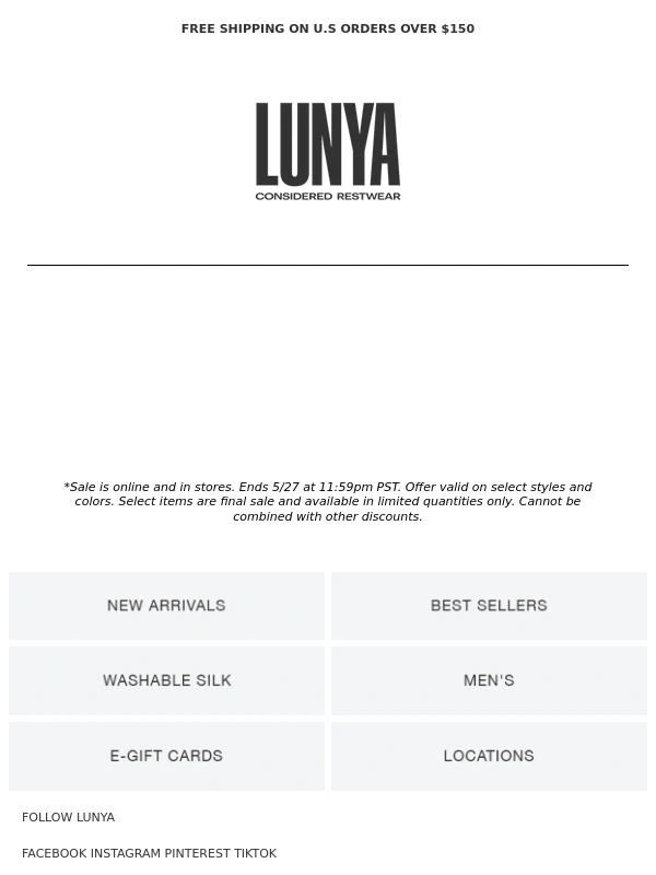 Lunya - LAST CALL