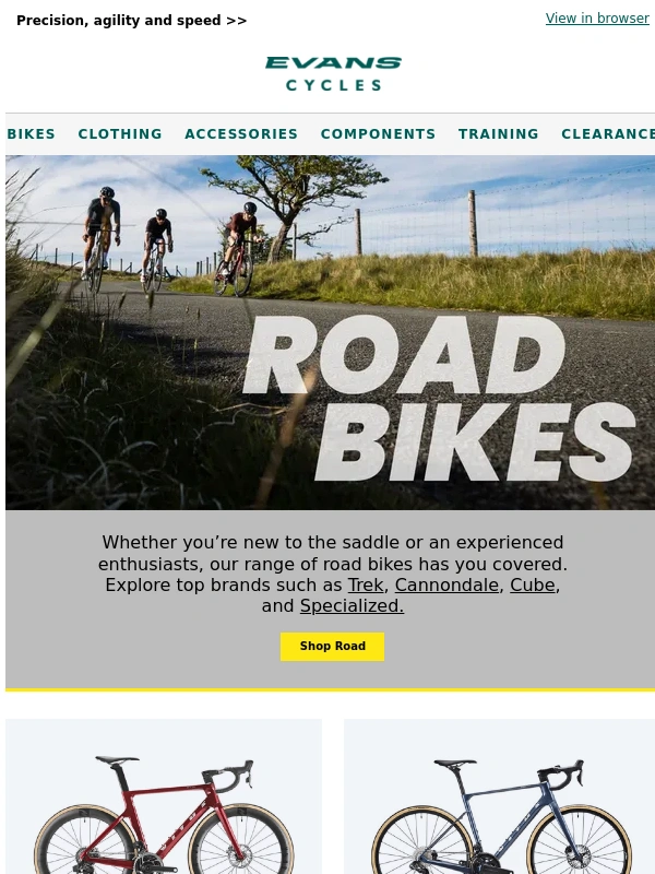 Evans Cycles - Shop Road bikes