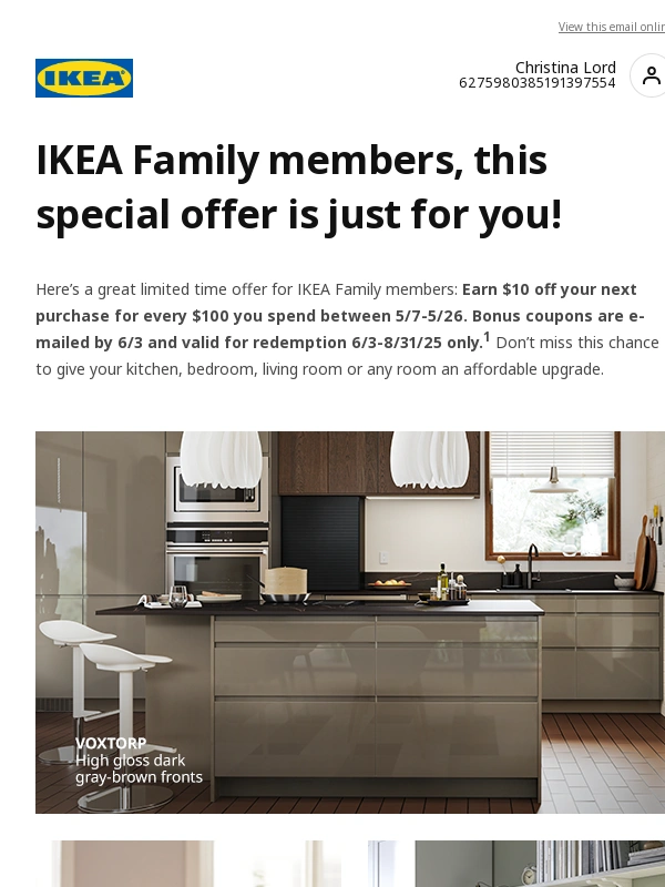 IKEA - Hurry,this offer won't last!