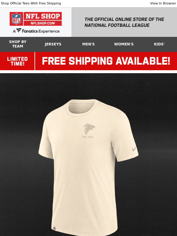 NFLShop - Texans Tees -- The Everyday MVP Of Your Closet