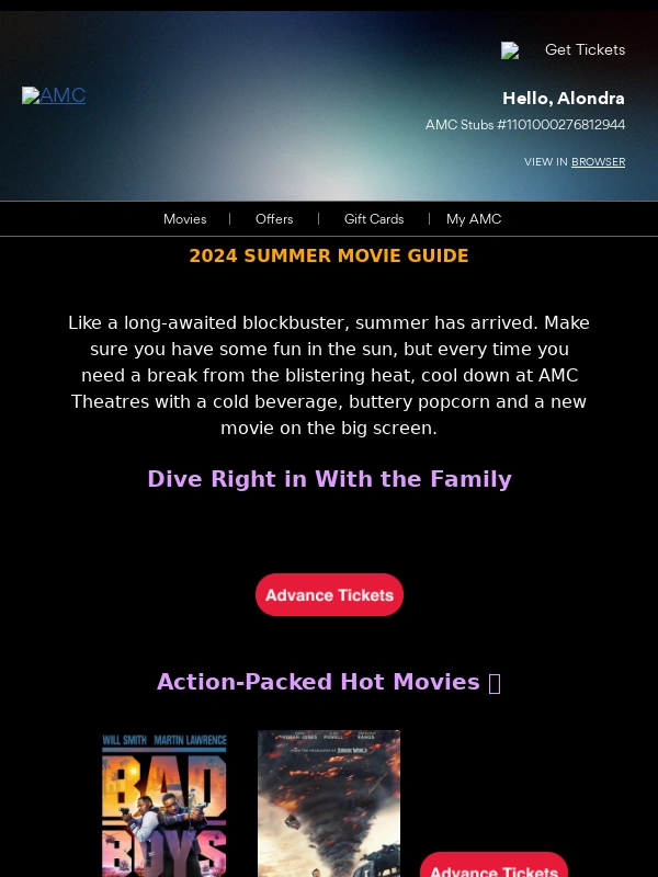 AMC Theatres - This Summer’s Lineup is ?
