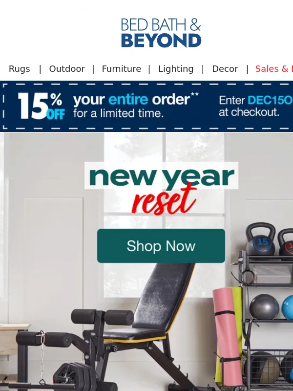 Bed Bath And Beyond - Get Prepped for the New Year ✨??