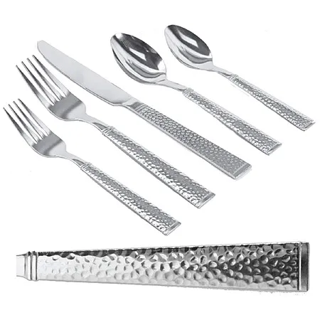 Gibson Home Everyday 20-Piece Flatware Set in Stainless Steel $9.94 at Nebraska Furniture Mart