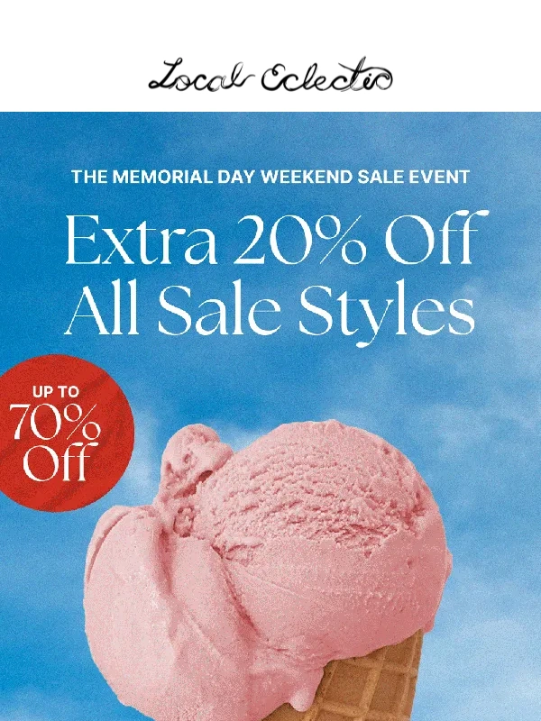 Local Eclectic - ? Extra 20% Off Sale Styles ?