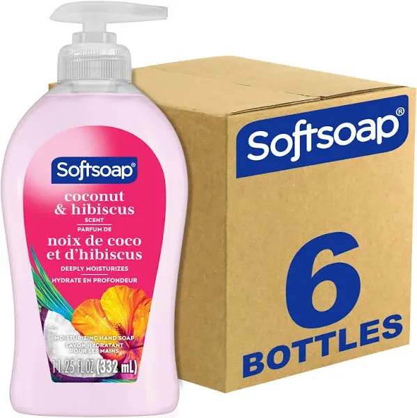 Softsoap Coconut & Hibiscus Hydrating Liquid Hand Soap