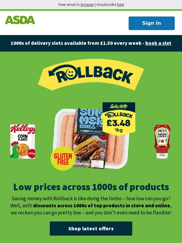 ASDA - Super savings are here!