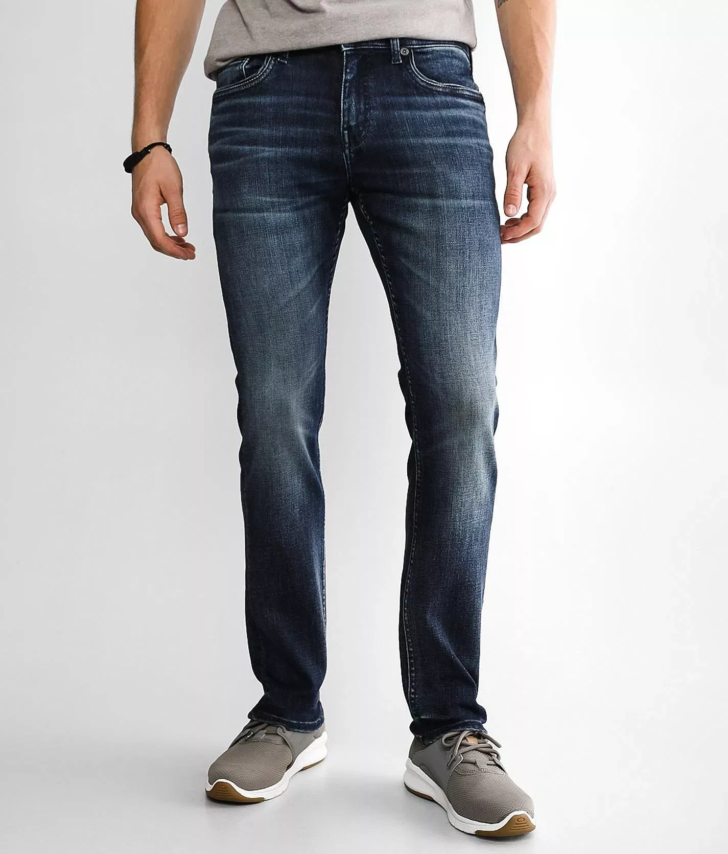 BKE Alec Straight Stretch Jean  - male - Size: 28x32;Long;Short;Regular