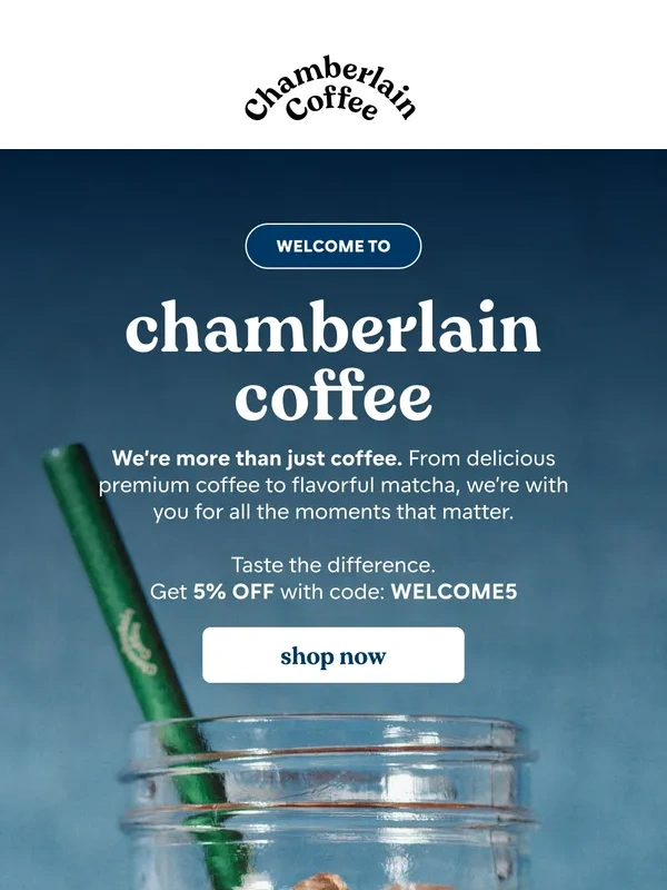 Emma Chamberlain - Welcome to chamberlain coffee