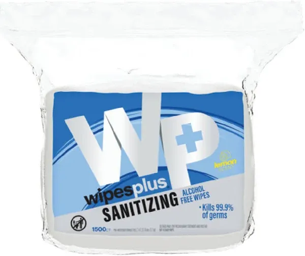 WipesPlus Hand Sanitizing Wipes Refill Bag