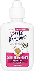 Little Remedies: 0.5-Oz Saline Spray & Drops $1.31, 3-Oz Sterile Saline Nasal Mist $3.07, & More w/S&S + Free Shipping w/ Prime or on $35+