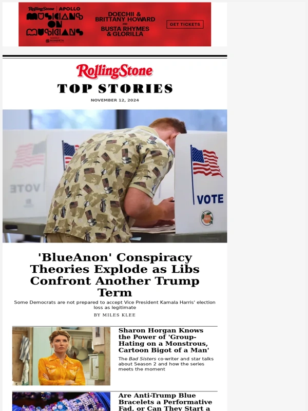 Paramount Plus - 'BlueAnon' Conspiracy Theories Explode After Trump Election