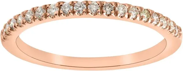 Pompeii3 1/4ct Diamond 14K Rose Gold Stackable Engagement Wedding Band