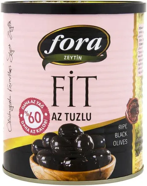 Ripe Black Olives Fora 430g - 16oz