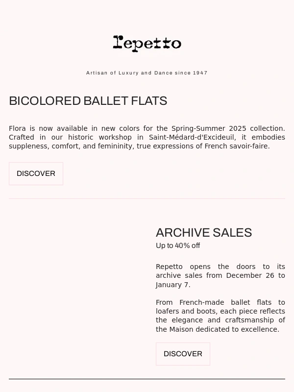 Repetto - Pre-Spring Collection