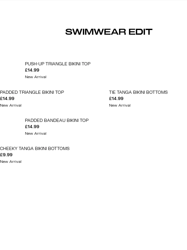 H&M - Swimwear edit