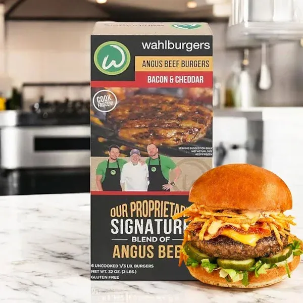 Wahlburgers Frozen Beef Patties