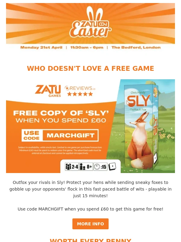 ZATU Games - Bang For Your Buck ? Big Games Worth Every Penny!