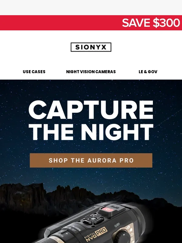 SiOnyx - Unlock Nighttime Photography Magic