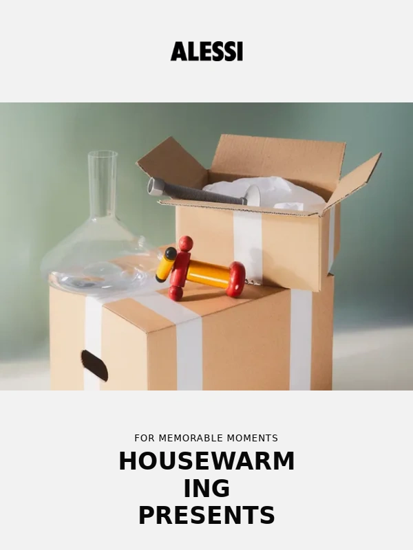 ALESSI - The perfect gift for the new home