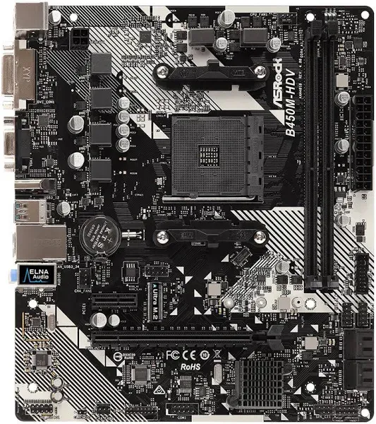 ASRock B450M-HDV R4.0 Motherboard