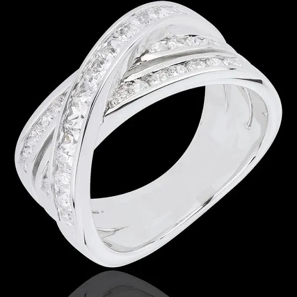 1.37 Carat White Gold Great Saturn