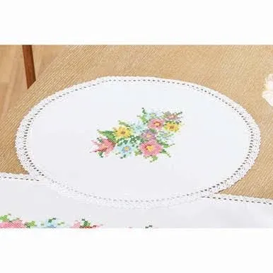 Herrschners Charming Garden Doily