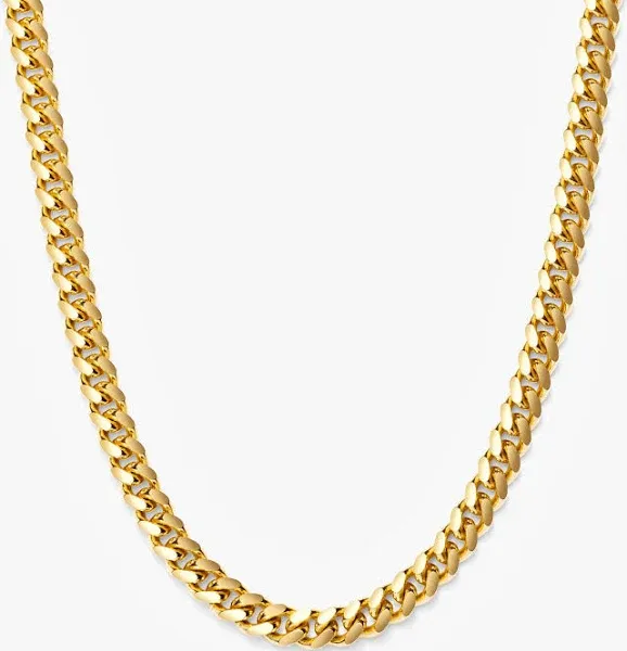 JAXXON 18"/20" Gold Choker Cuban Link Chain