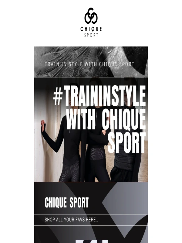 Chique Sport - ICONIC FITS INCOMING...?⛸️?️