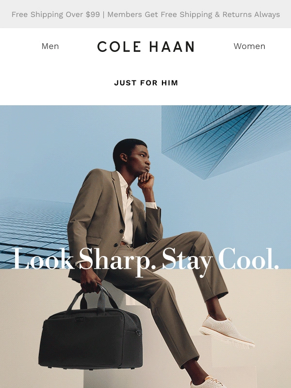 Cole Haan - We took the guesswork out of summer dressing