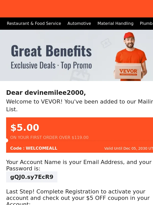 Vevor - Welcome to VEVOR!