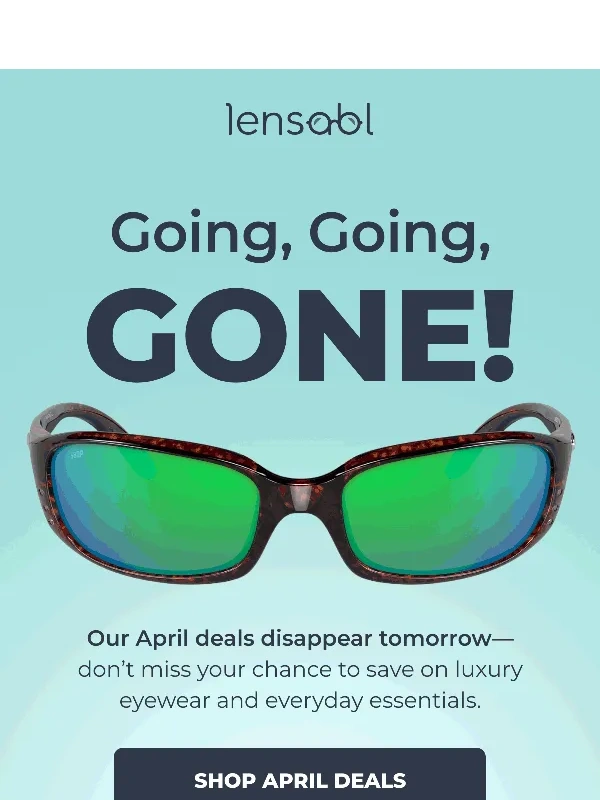 Lensabl - 30% OFF Luxury Frames Ends Soon! ?