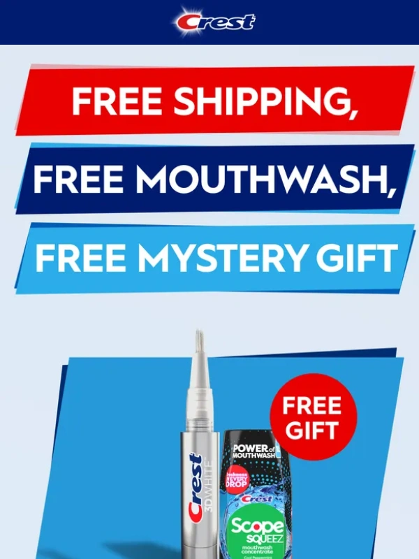 Crest White Smile - We’ve Got All the Freebies!