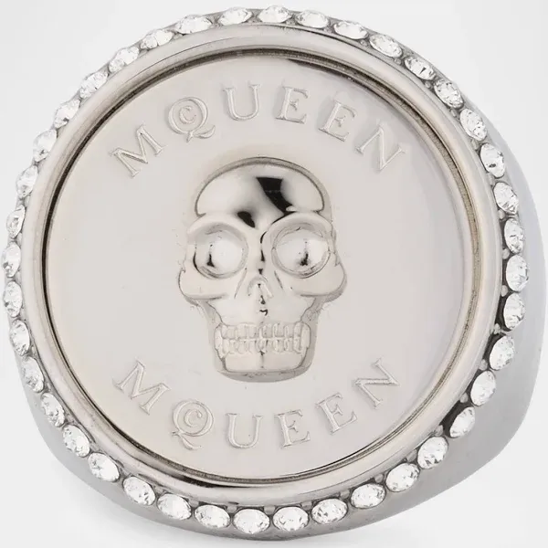 Alexander McQueen Men's Sovereign Skull Ring