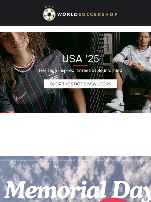 World Soccer Shop - ‼️⚽ Only 1 day left to shop the sale!