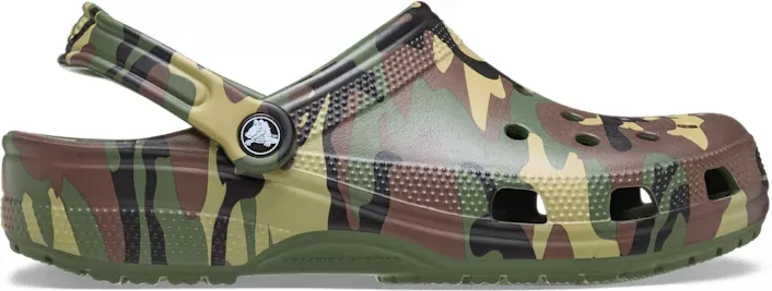 Crocs Classic Camouflage Clog - Size: M12 - Male