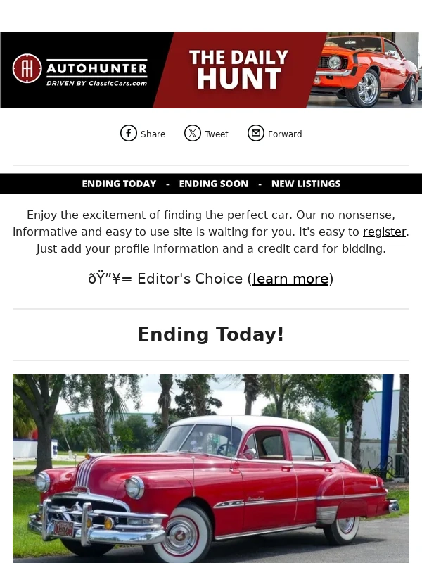 ClassicCars.com - Daily Hunt: Act fast! This 2000 Plymouth Prowler ends today