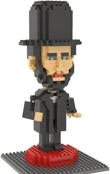 Abraham Lincoln Mini Building Blocks