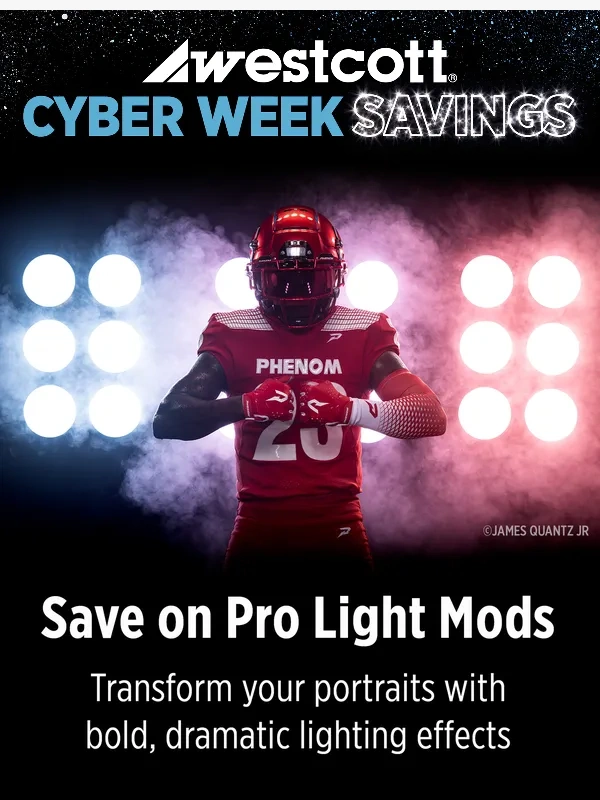 Westcott - Save on Pro Light Mods - Less Editing,Incredible Results!