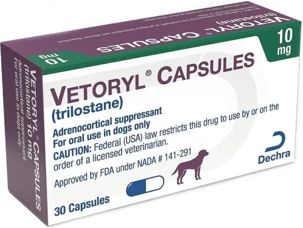 Vetoryl 10 mg Capsules for Dogs