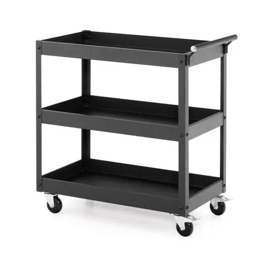 Costway 3-Tier Utility Cart Metal