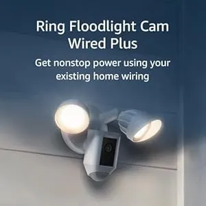 Ring Floodlight Cam Wired Plus (newest model)
