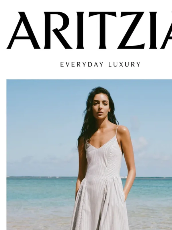 Aritzia - Take a vacation,wear a new dress