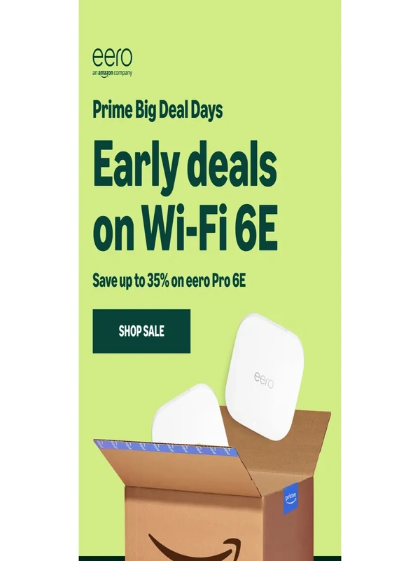 Eero - Deals on deals: Save up to 35%