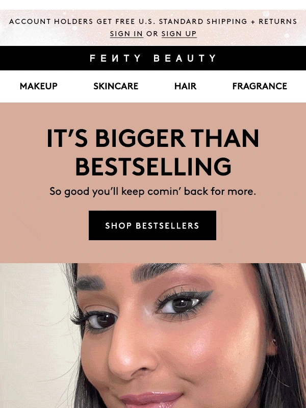 Fenty Beauty - Nothing hits like finding a new favorite