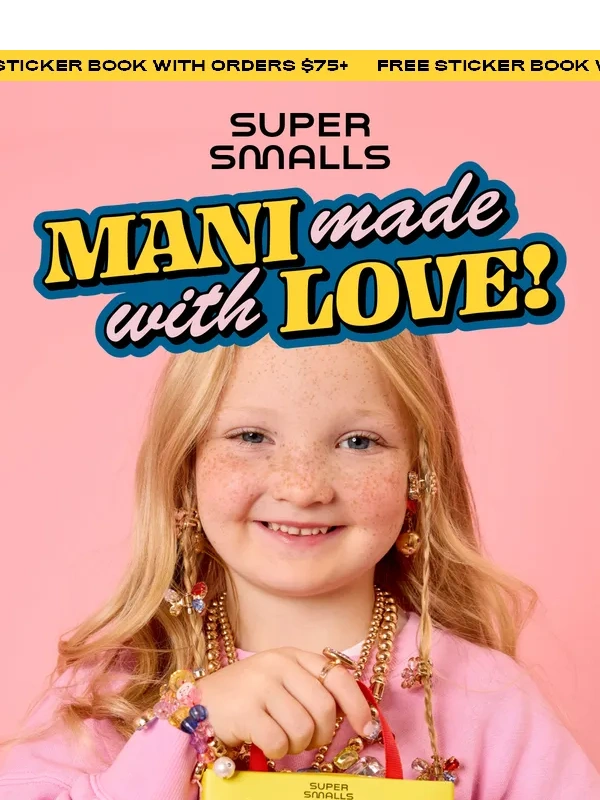Super Smalls - NEW Make It Heartfelt Mini Nail Kit ??