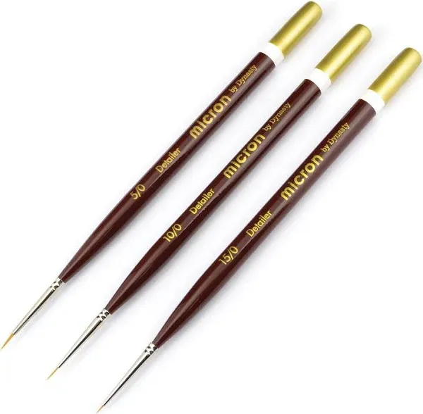 Micro-Mark Micron Detailer Paint Brush Set #1