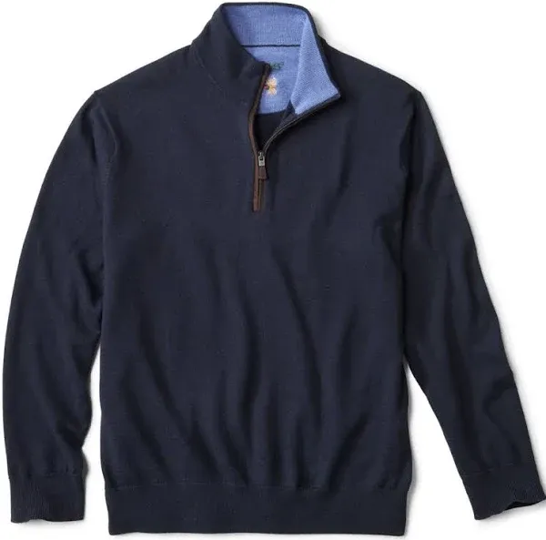 Orvis Men's Merino Wool Quarter-Zip Sweater 2.0