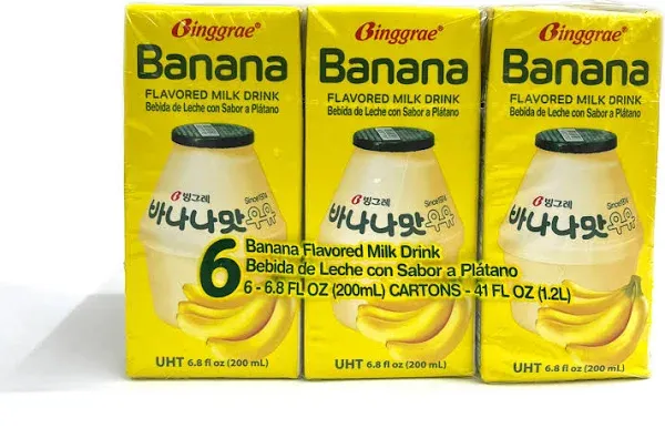 Binggrae Banana Flavored Milk Drink